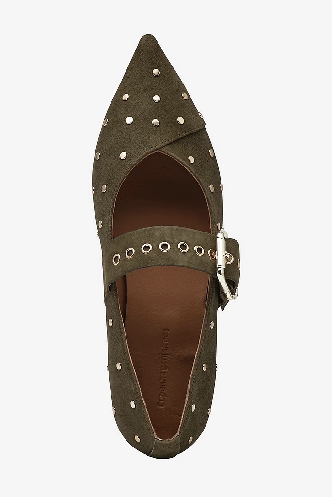 BE SURE Semsket skinn Army