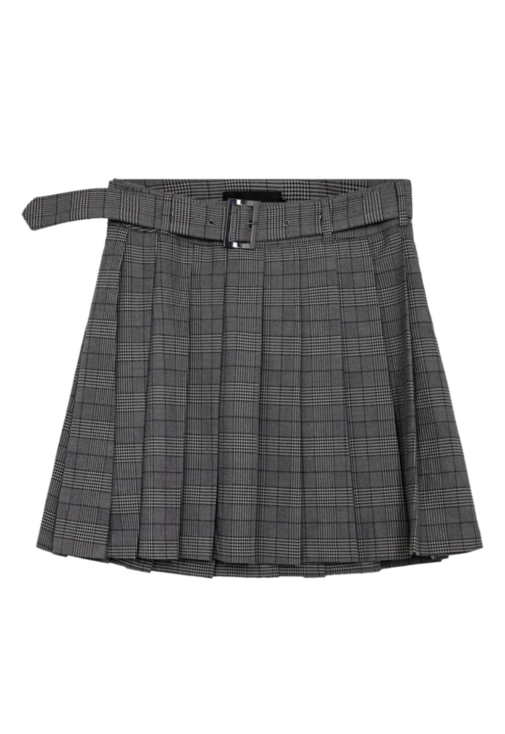 Cmtailor-skirt black daphne grå