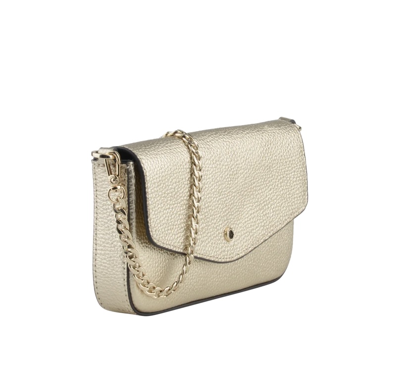 POURCHET Paris Club Clutch Gold