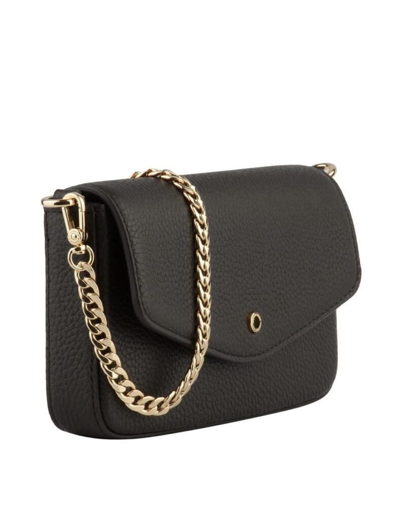 POURCHET Paris Club Clutch Marron