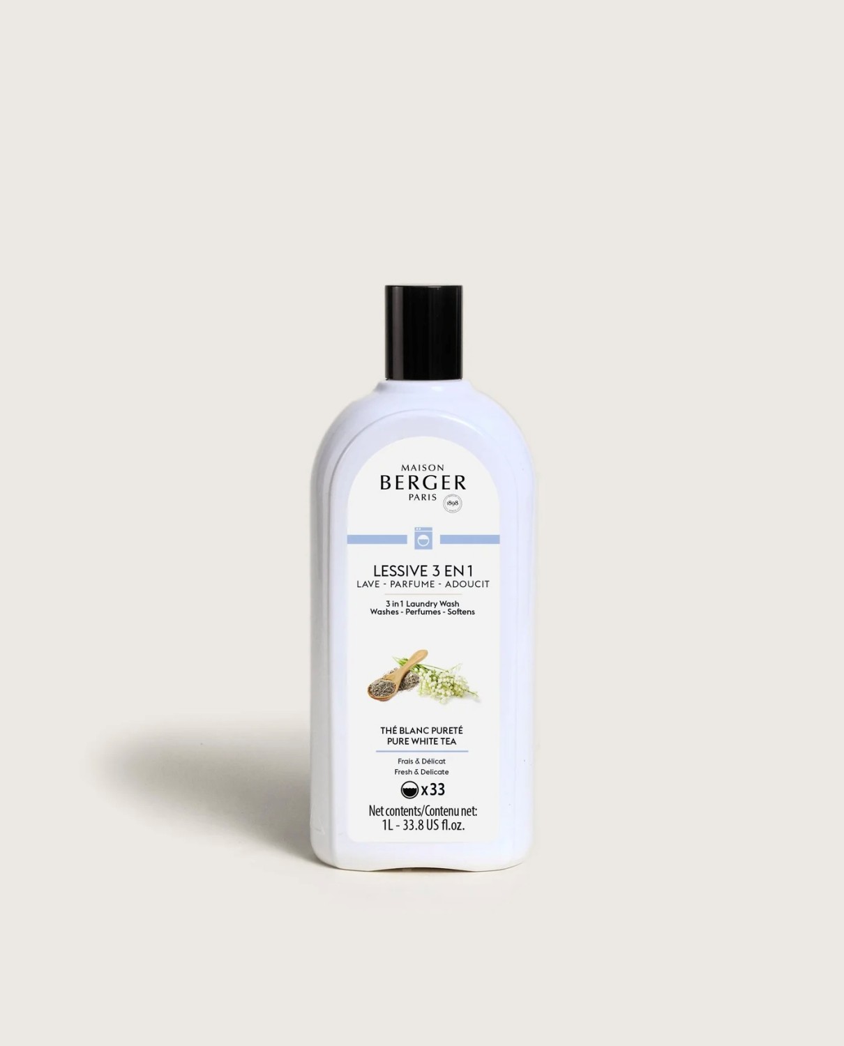 Pure white tea VASKEMIDDEL 1 liter 3 i 1