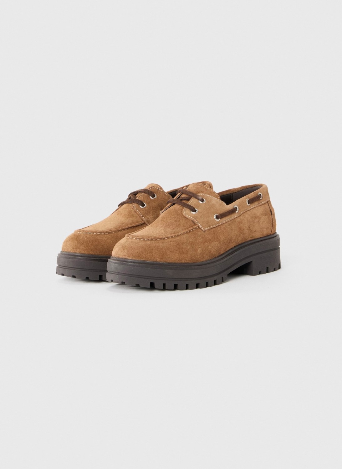 THE PASSION Shoe Suede tan