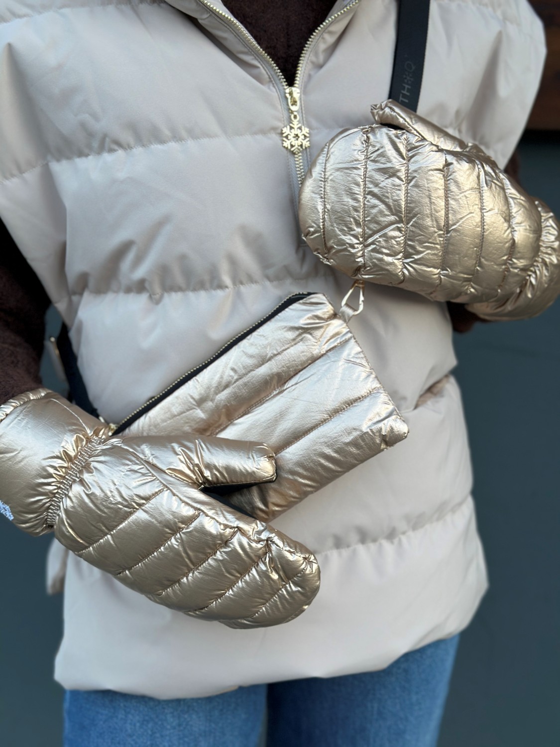 THOQ Down Votter Gull Metallic