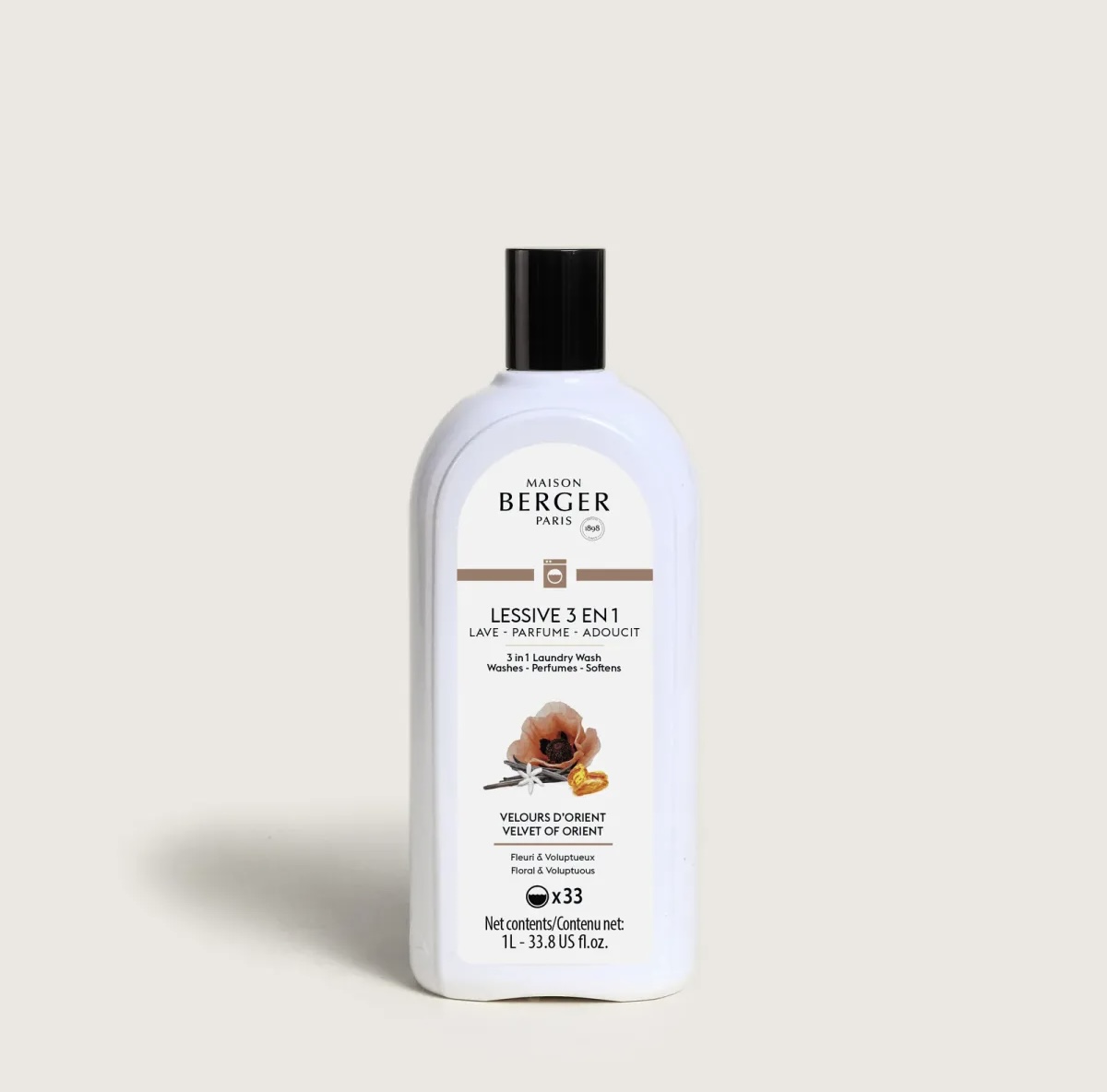 Velvet of orient VASKEMIDDEL 1 Liter 3-i-1