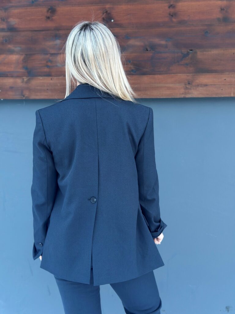 SLLilu Slit Blazer Marine