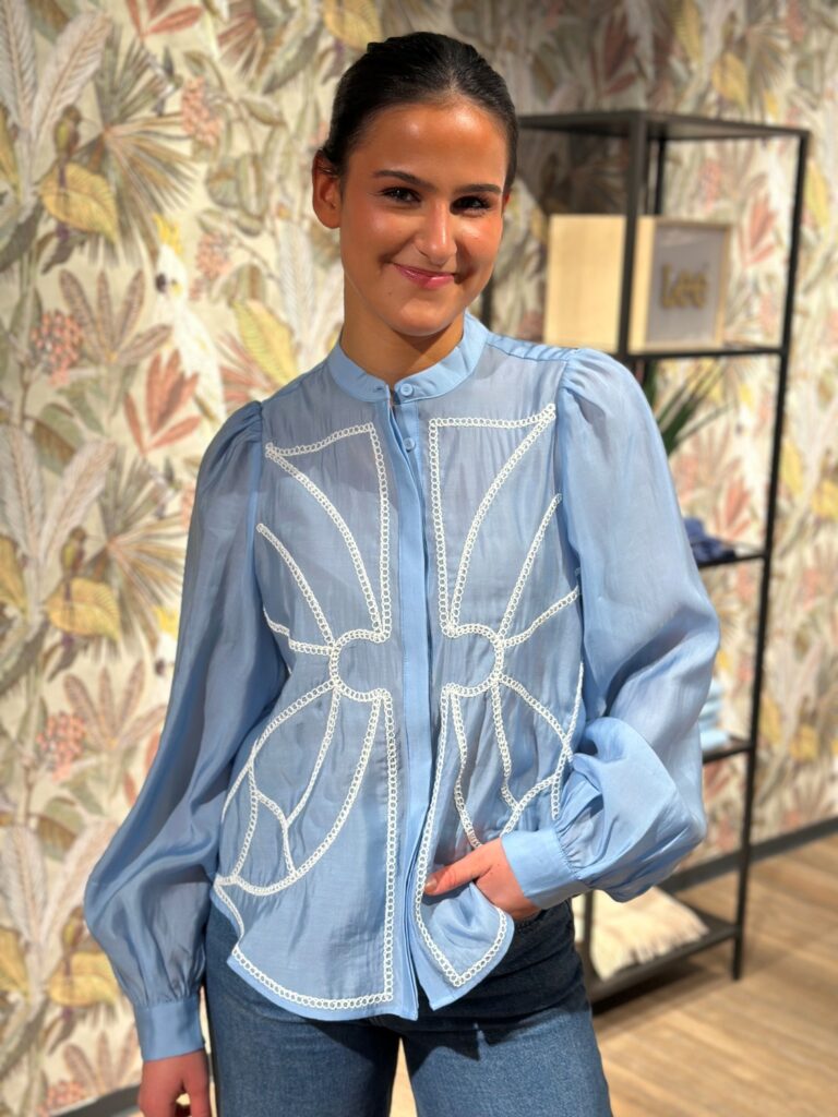NajaGO shirt lys blå