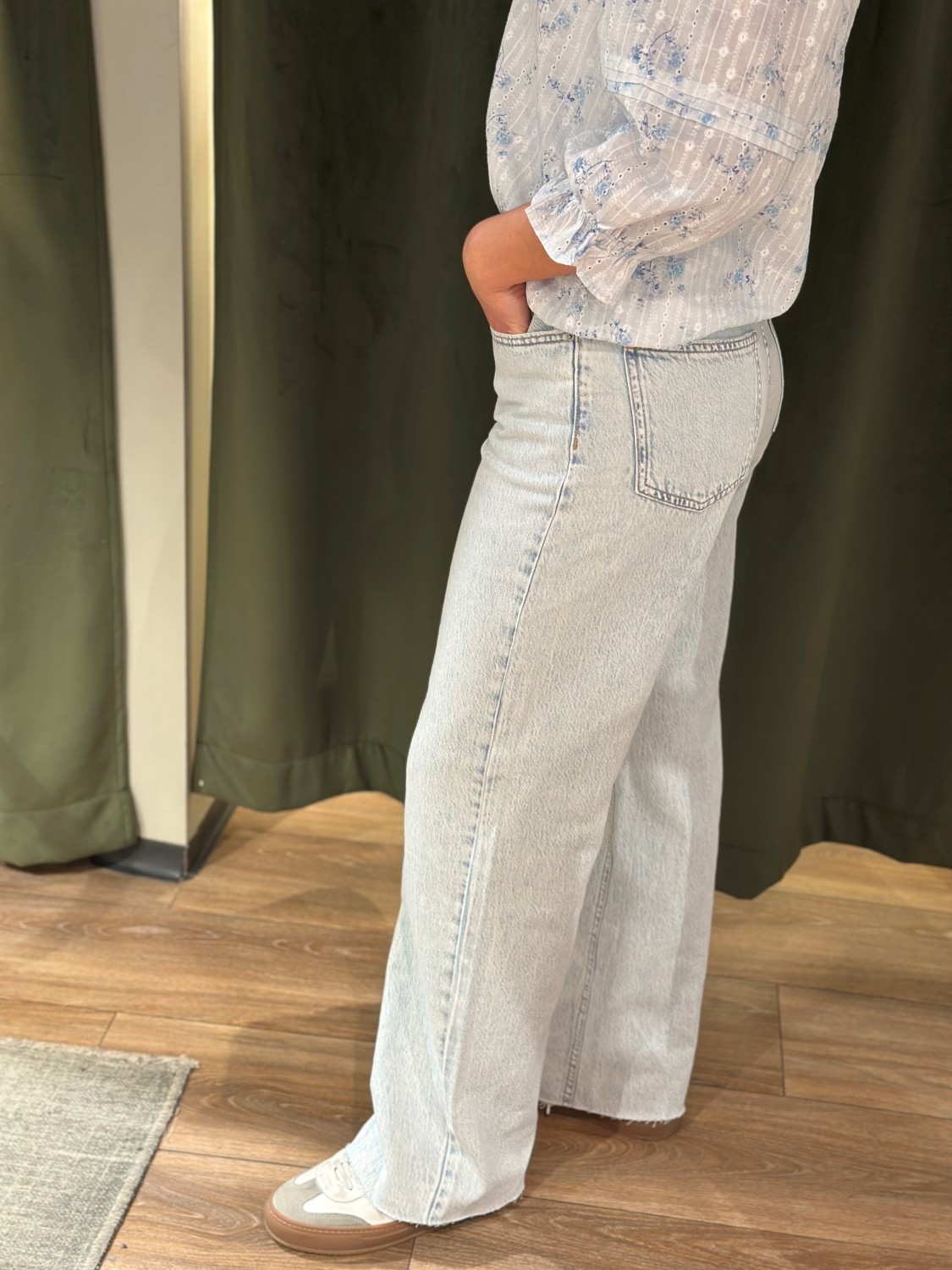 VIPALMA rw wide jeans jaf 239 lys blå 36/32