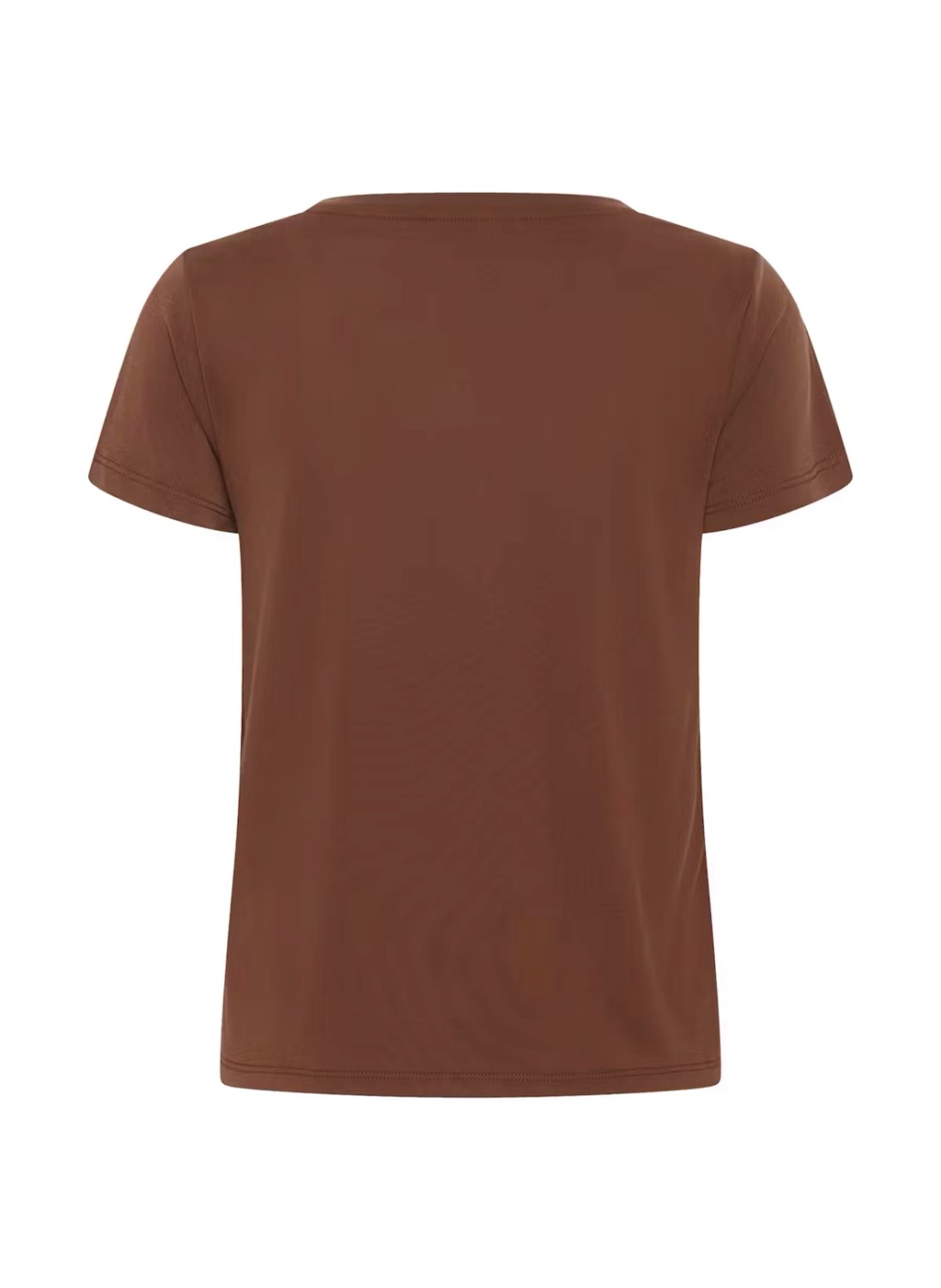 SLColumbine v-neck ss brun