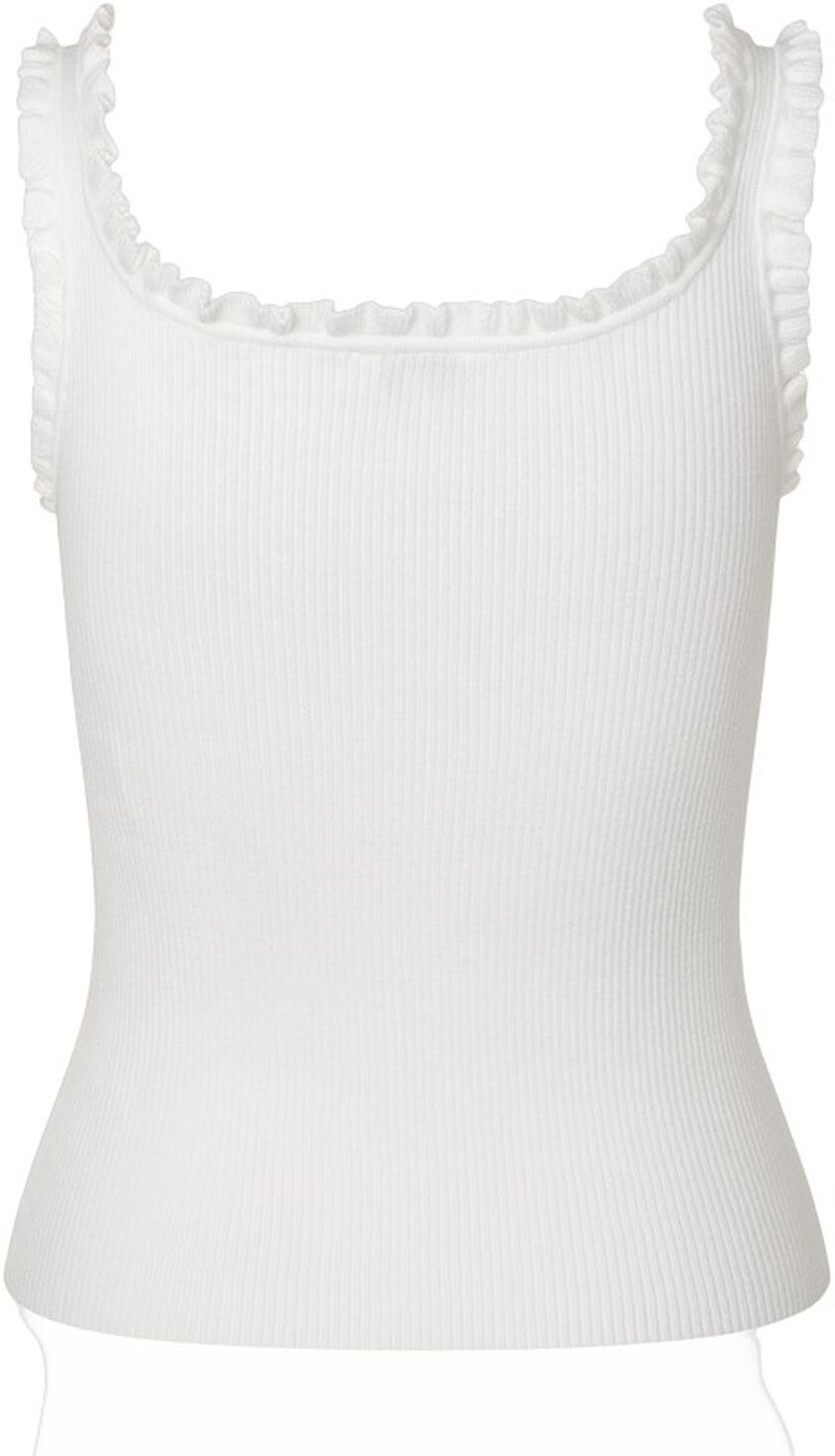 Elinne-M Singlet Top Hvit