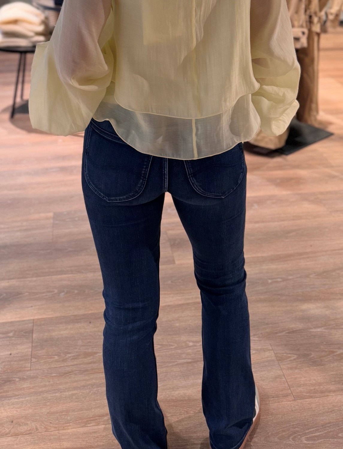 LEE breese boot high rise darker days blå