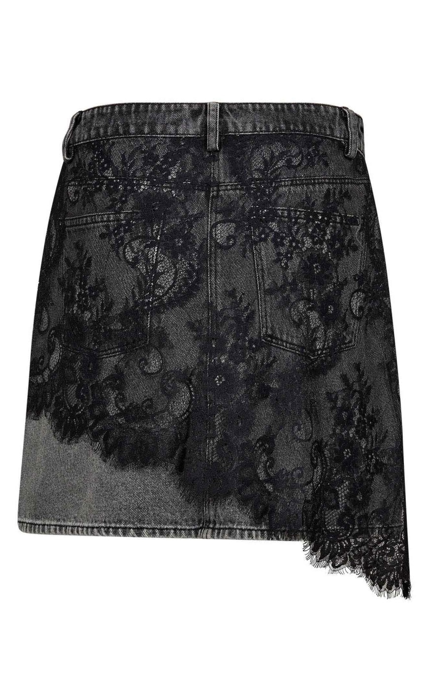 CoralineGO Jeans skirt Grå