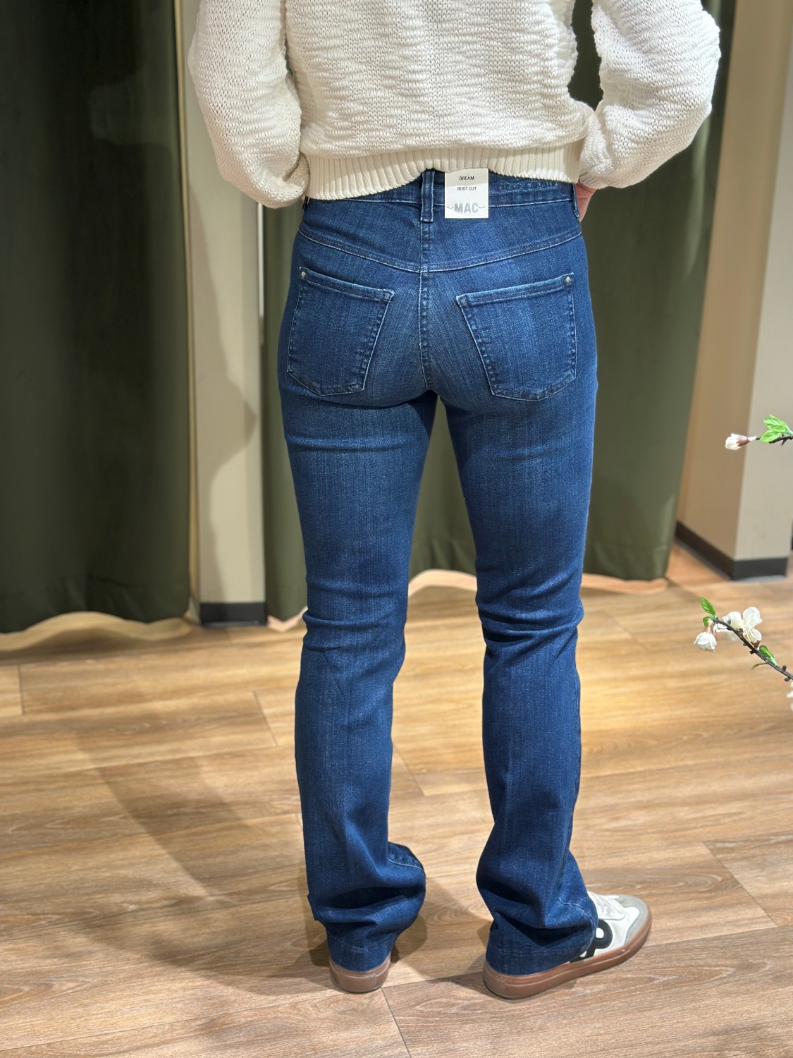 Dream BootCut D574 authentic blå