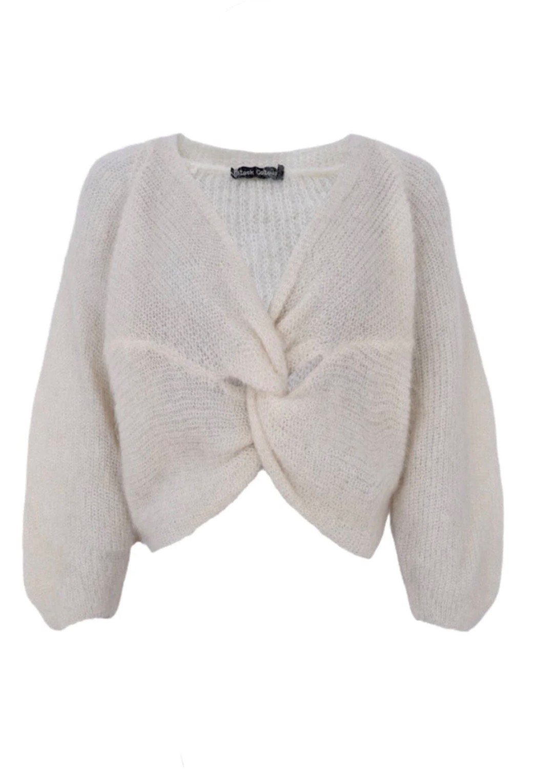 BCBJOERK cross jumper krem