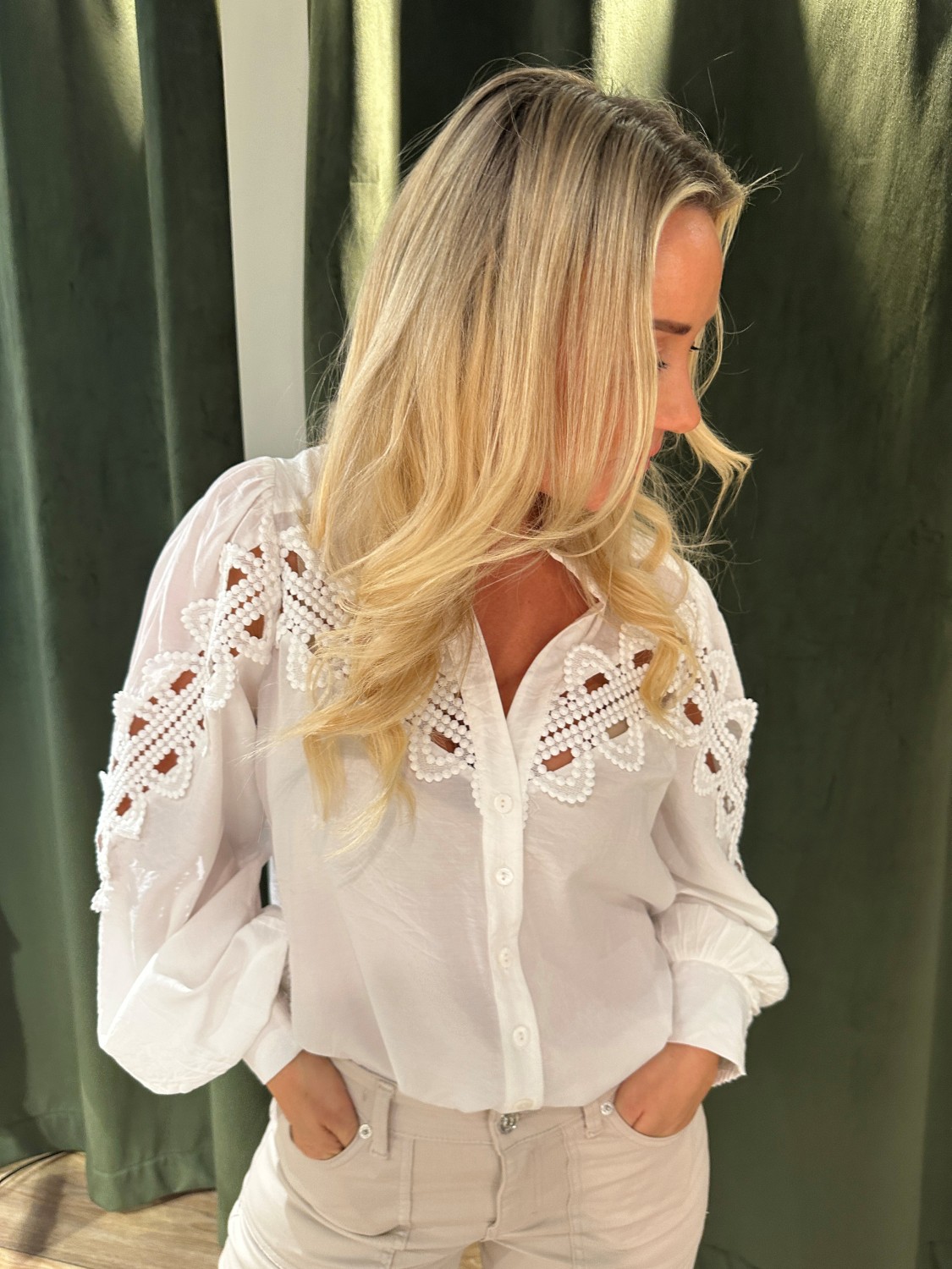 CessiaGO blouse hvit
