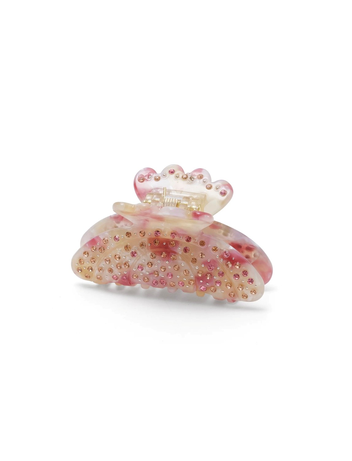 Hårklype queen sm. white 6