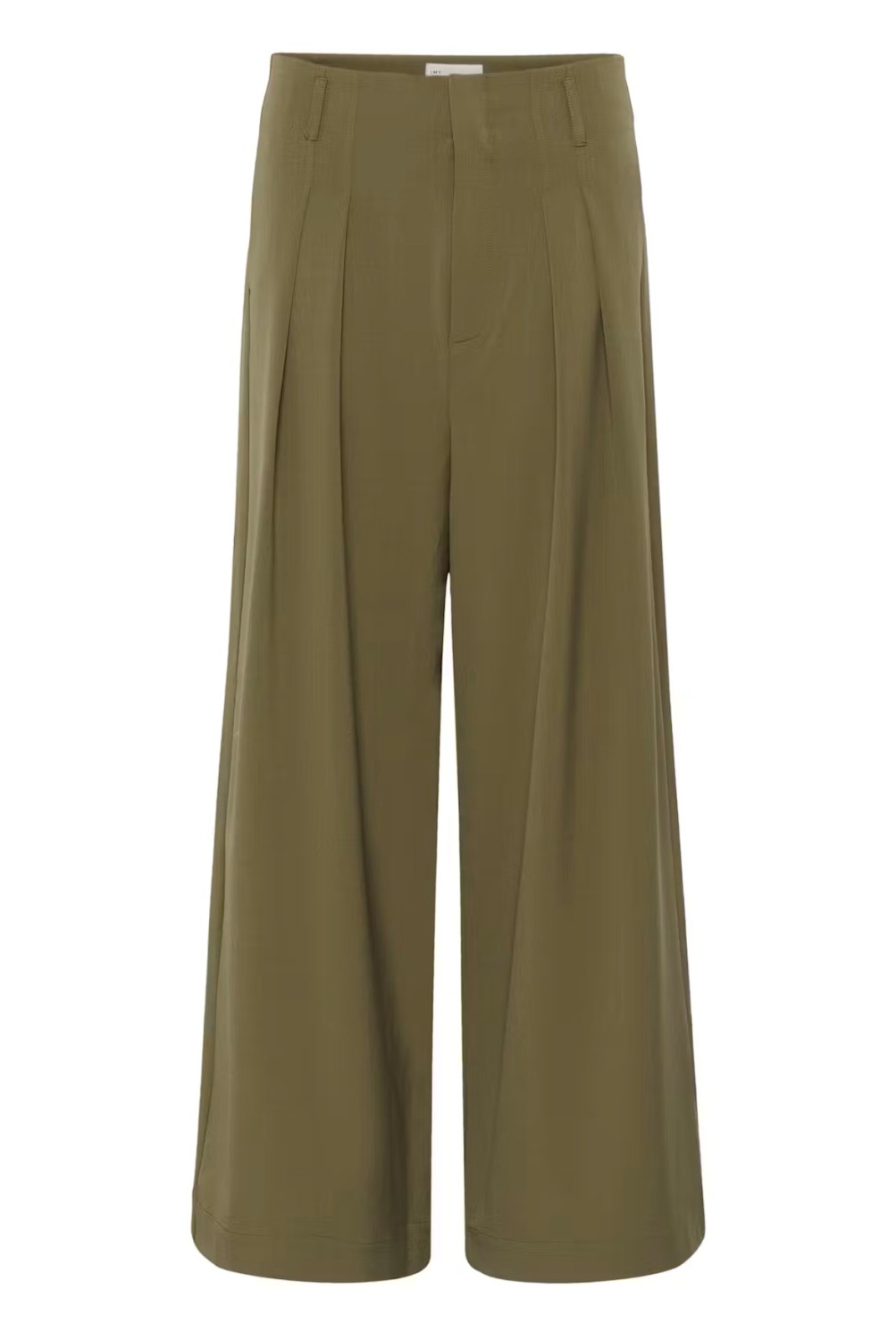 MWHace sille high wide pant capers grønn