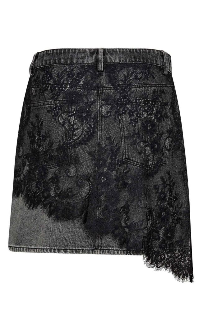 CoralineGO Jeans skirt Grå