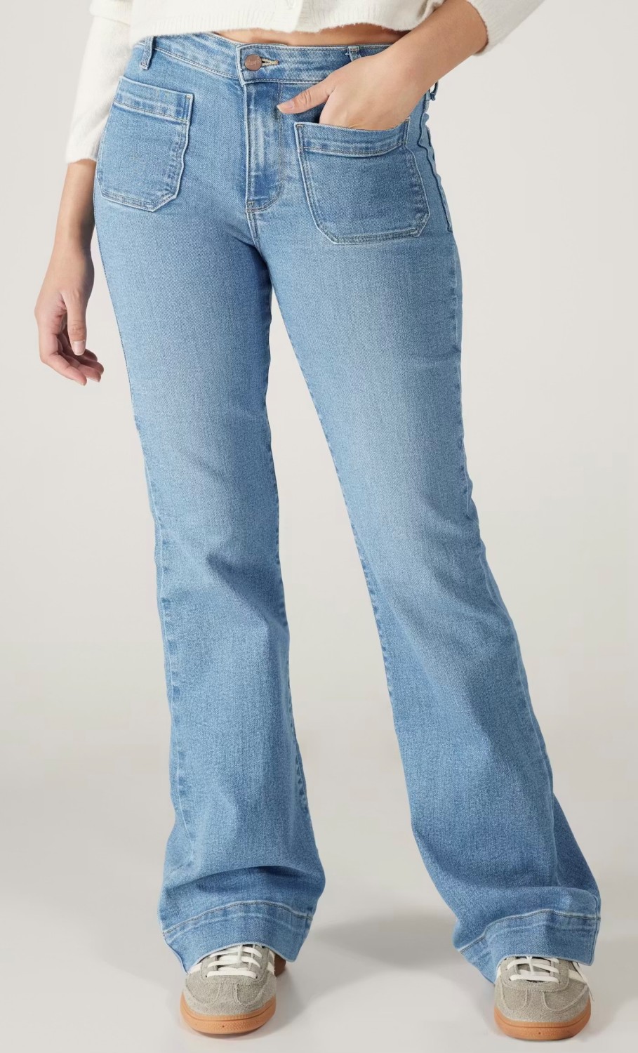 WRANGLER FLARE Velvet sky jeans