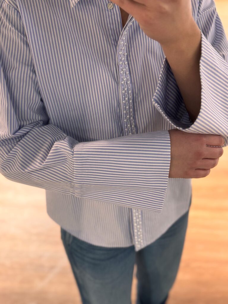 Vipilina l/s Striped shirt striper