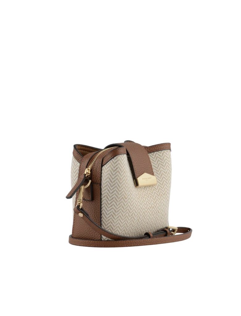 CAVALCADE cotton/leather chevron 26071 gull