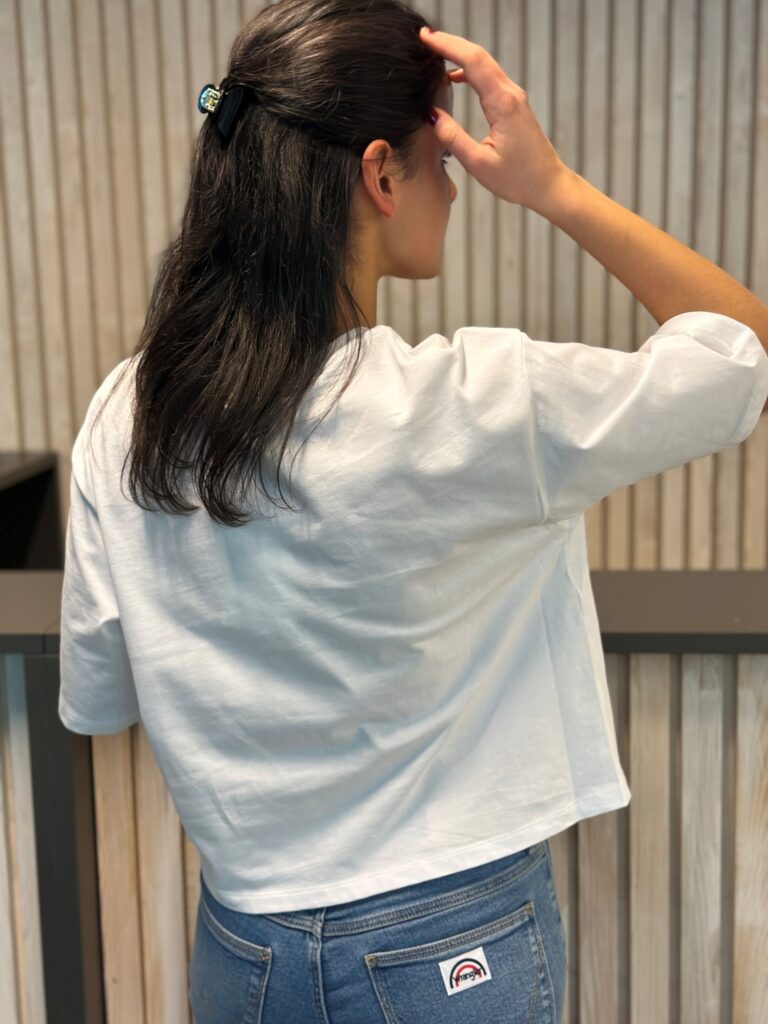 Nufleura Tee Hvit/Blomster