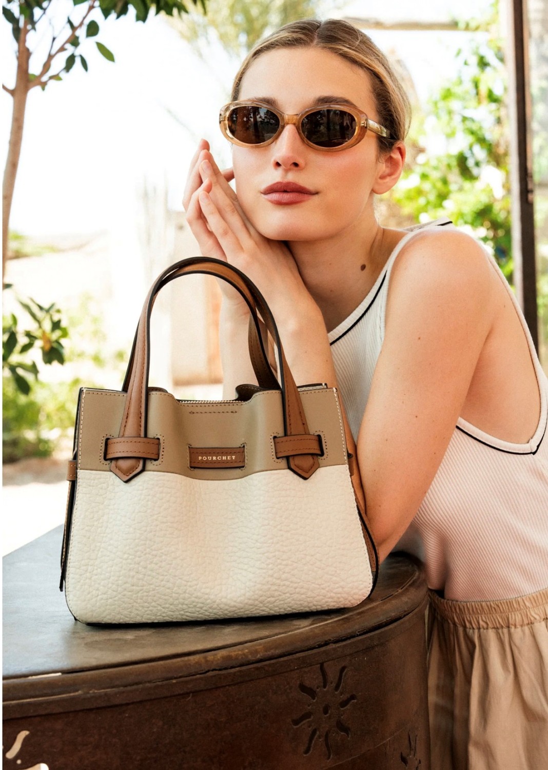 Blossom medium 20031 multi beige