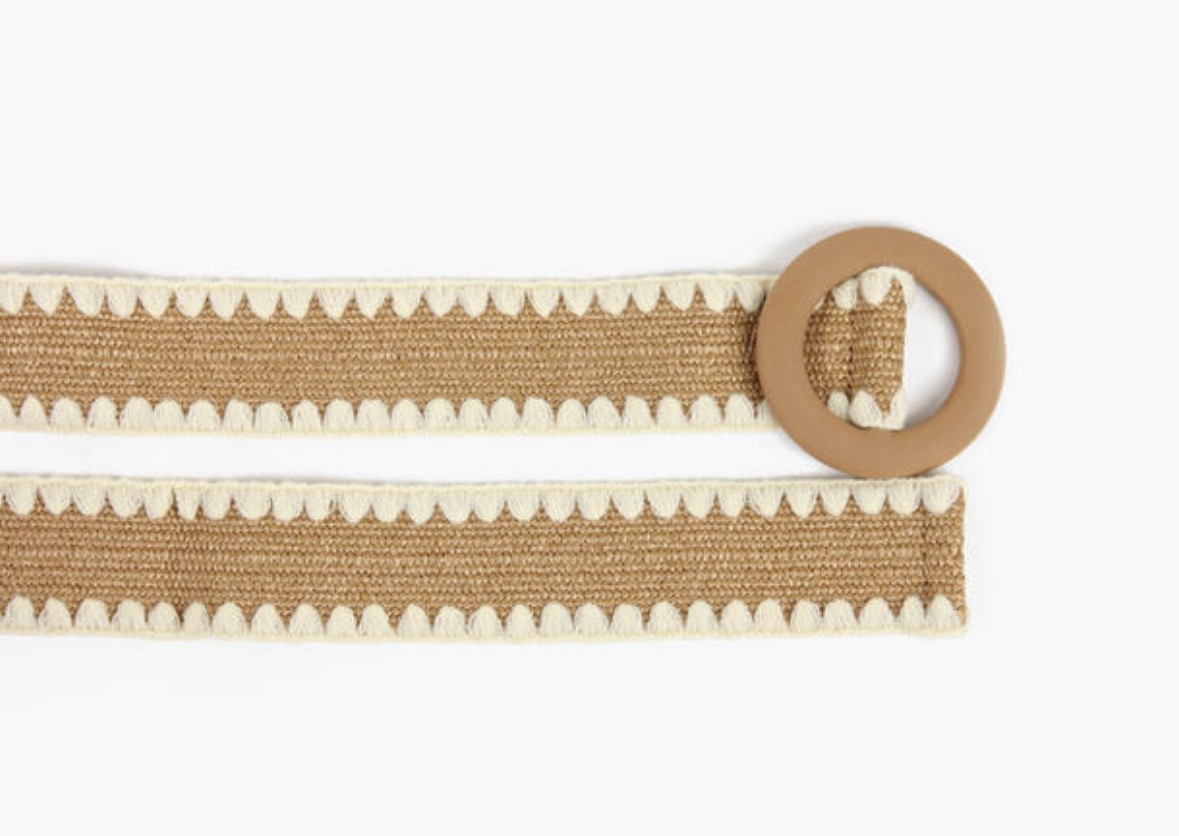 NOHR Frederikke elastisk midjebelte 15 beige