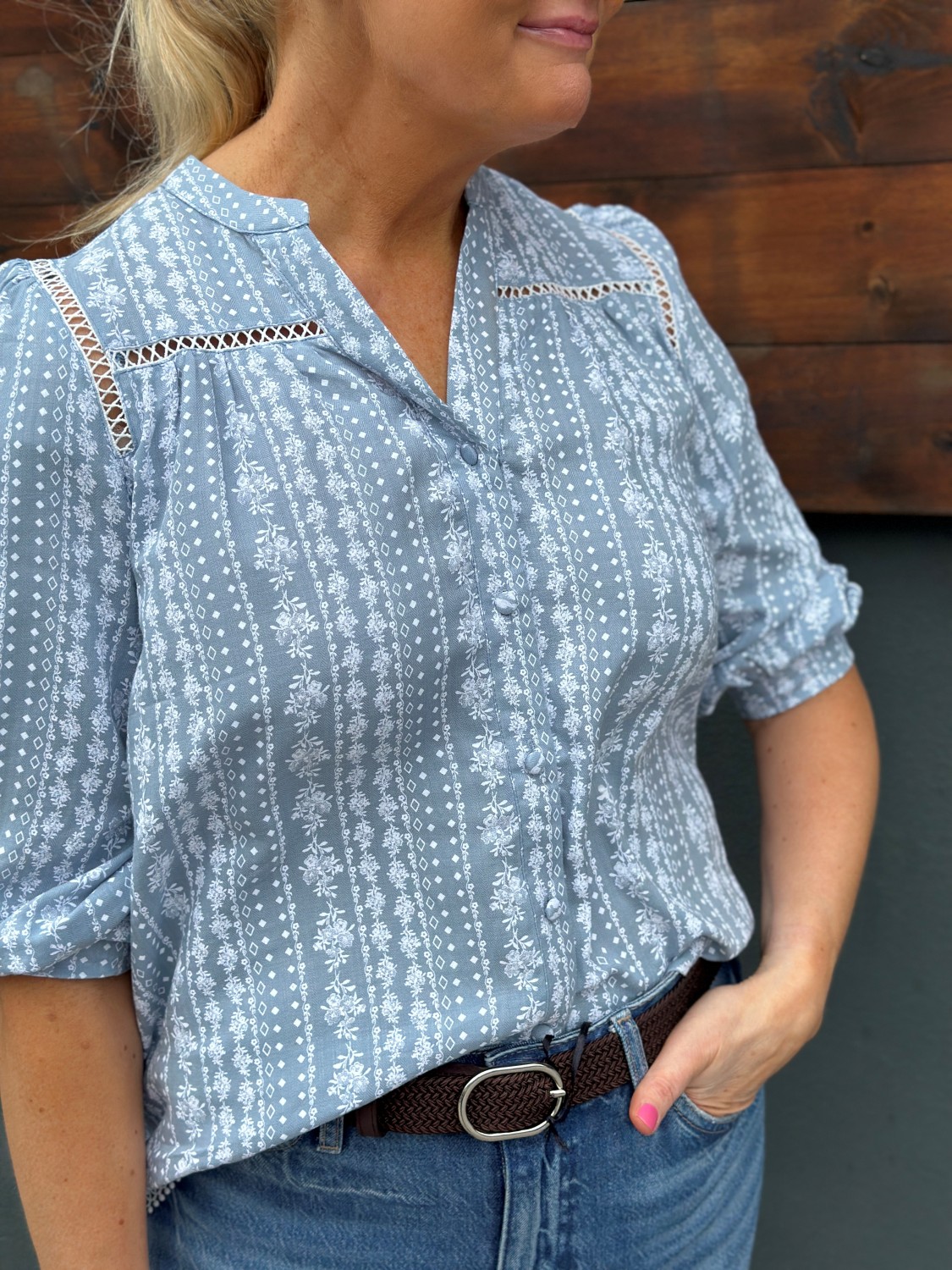 PXBarbara Shirt blå