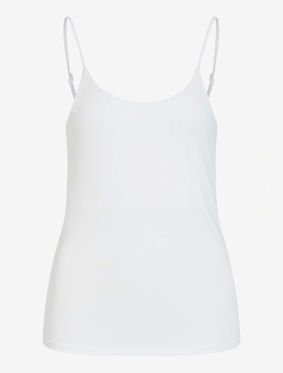 VIKENZA singlet tynn stropp optical snow hvit noos