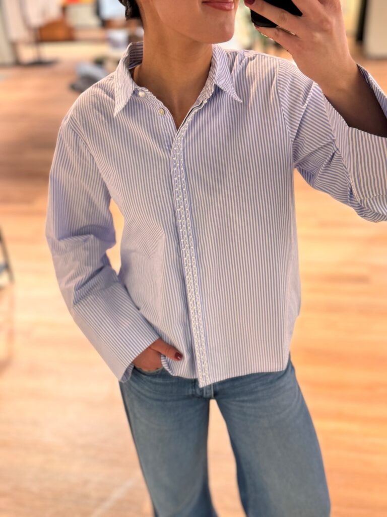 Vipilina l/s Striped shirt striper