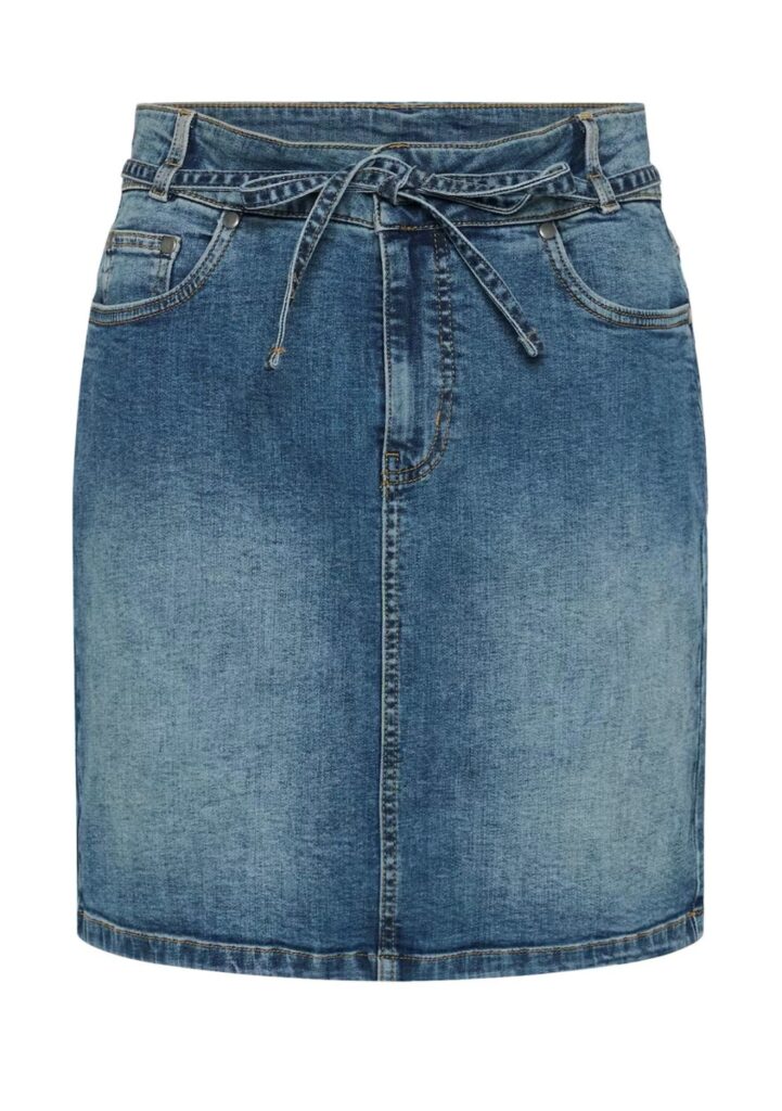 CUtali ami skirt denim sløyfe blå