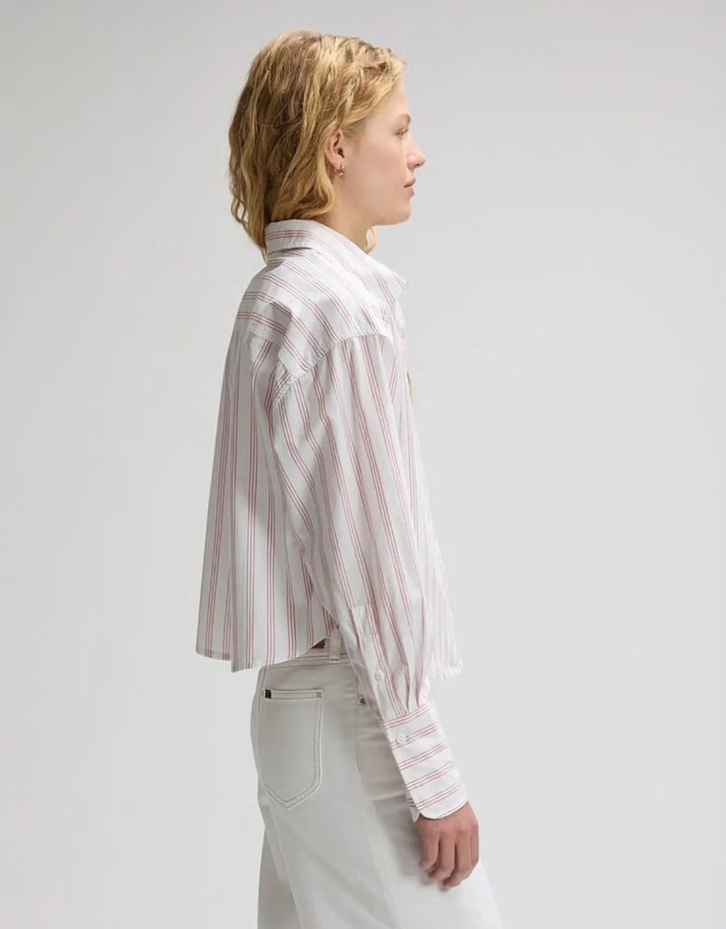 LEE cuffed shirt mallory striper