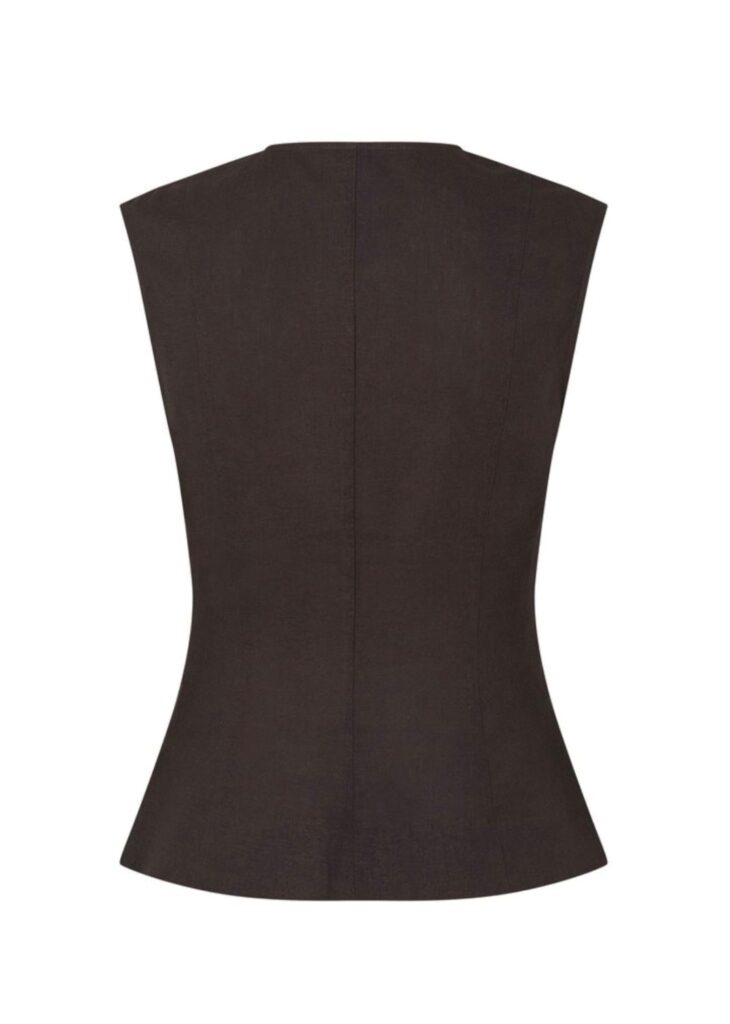 SHAWNA Amelise-m blouse top brun