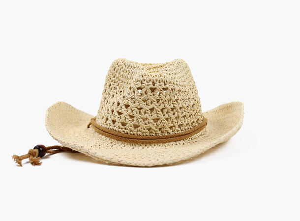 Cowboy stråhatt Krem