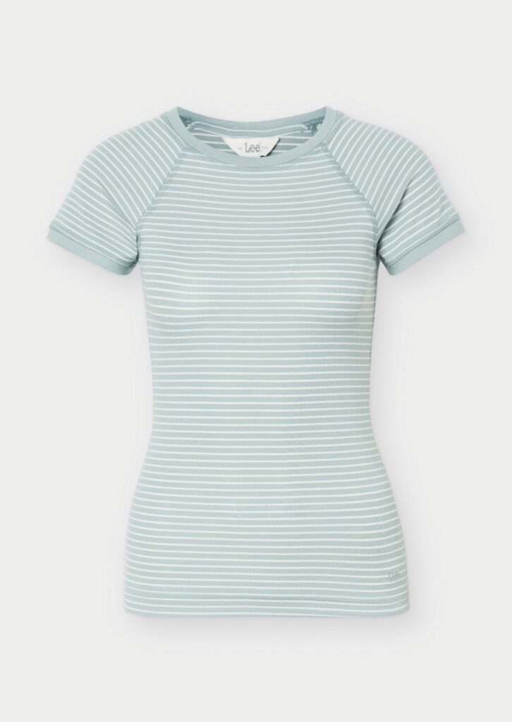 LEE Baby tee desert sage stripe grønn