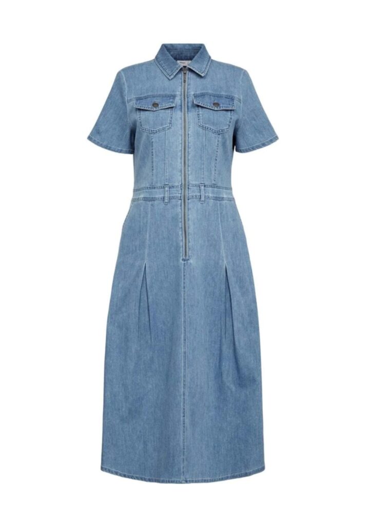 NUIRELLA Dress 3010 light blue denim