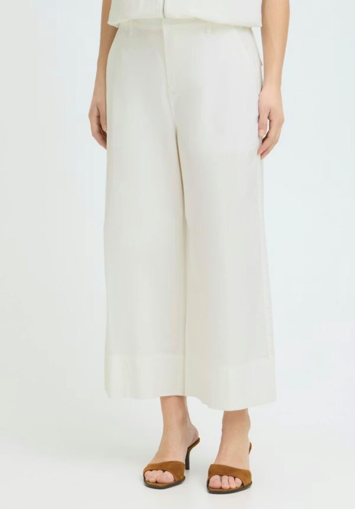 PZCLAUDIA pant cloud dancer hvit