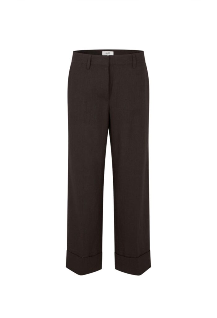 SHAWNA Ottavie-m lin bukser brun