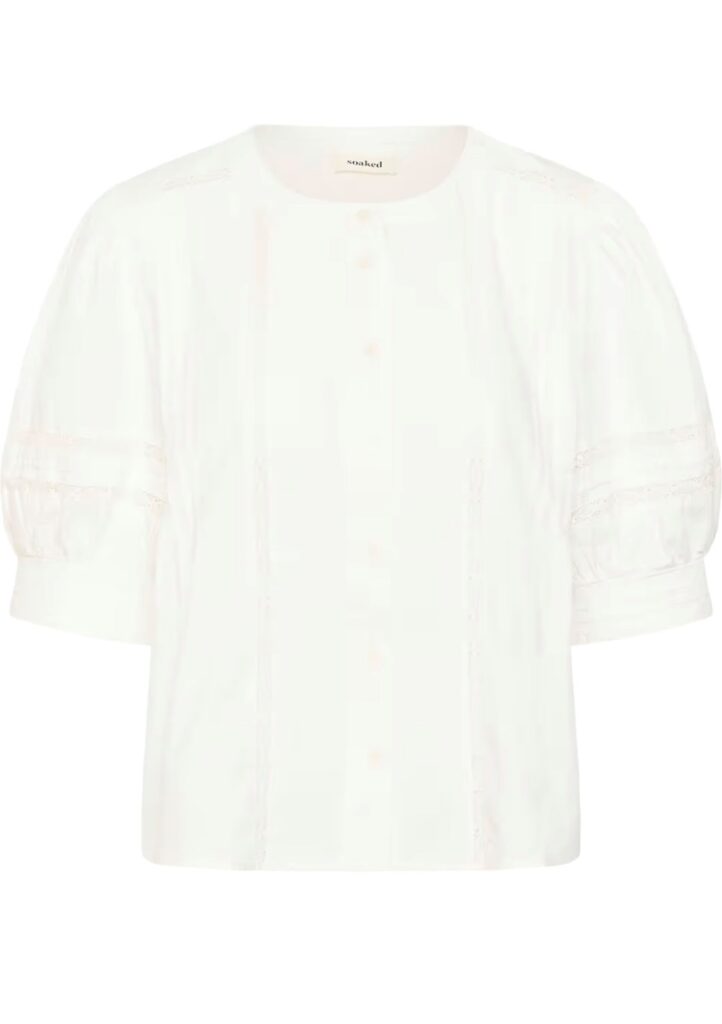 SLAlmeda shirt broken hvit