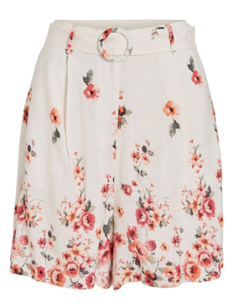 VIELMA bai hw shorts blomster hvit