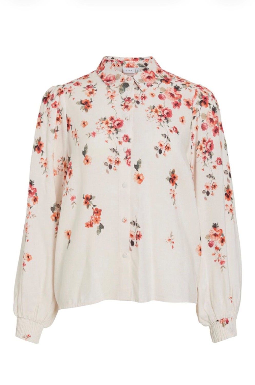 VIELMA BAI L/S shirt/ln/2 blomster