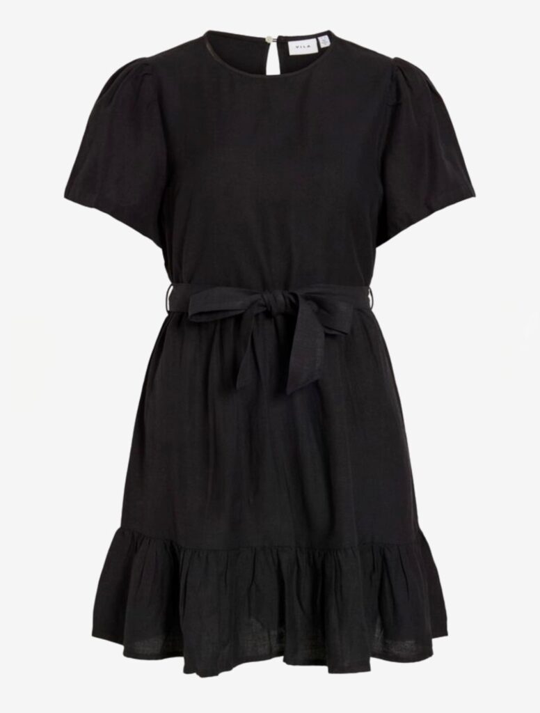 VIPRISILLA new s/s short dress black beauty