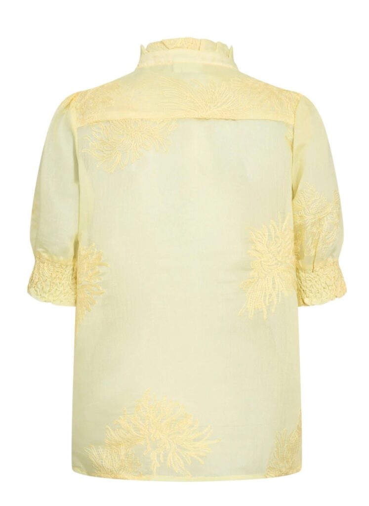 NUKENTRA shirt popcorn gul