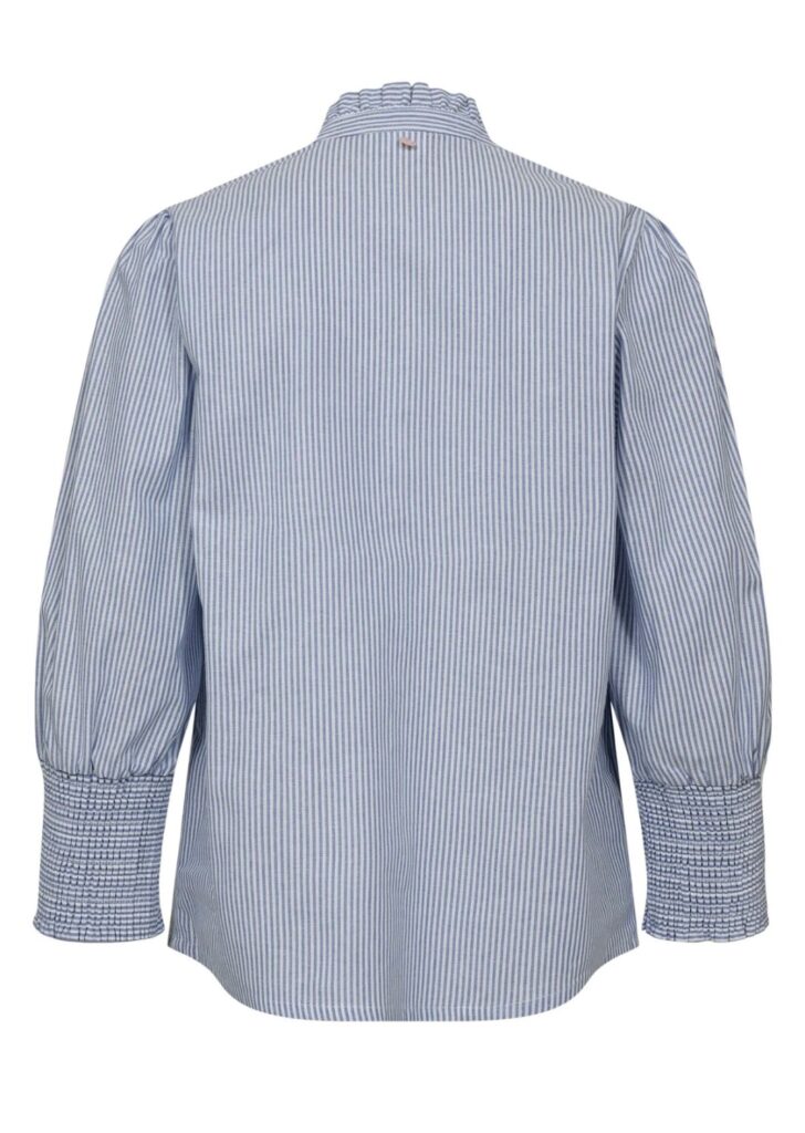 NUEMELIA shirt 3164 placid blå