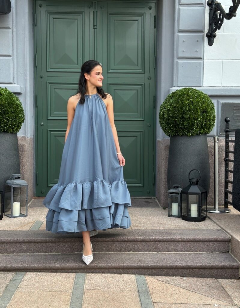 CMMOLLY-DRESS blue mirage blå