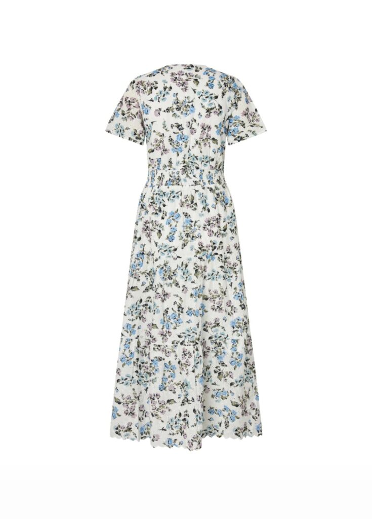 ROISIN EMB print mylora dress blomster