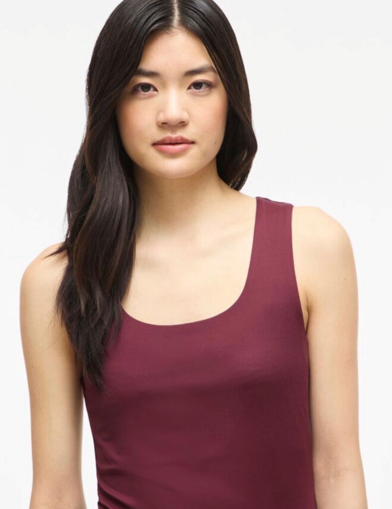 Vikenza Tank Top port royale burgunder noos