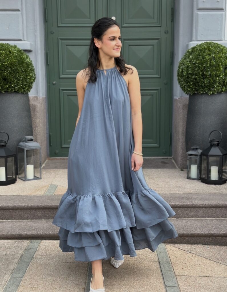 CMMOLLY-DRESS blue mirage blå