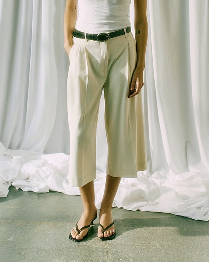 CMTailor pant jet stream krem