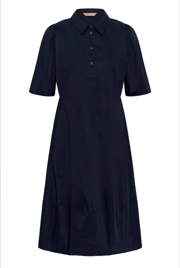 CUmalue Antoinett Short Dress Blå